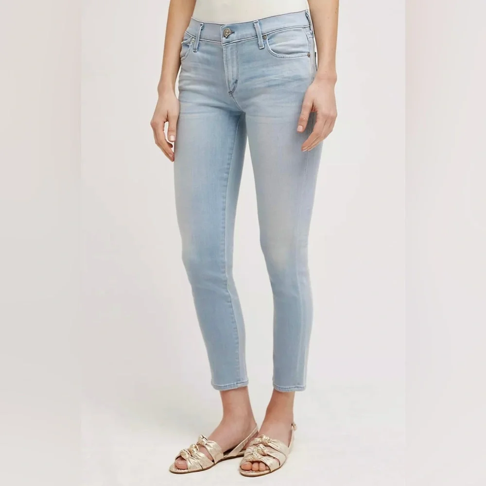 Citizens of Humanity 26 Light Dusted‎ Avedon Skinny Ankle Jeans Anthropologie